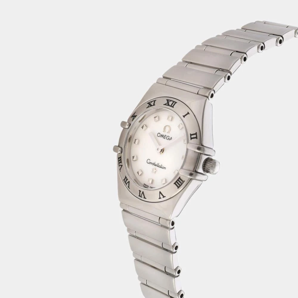 商品[二手商品] Omega|Omega White Stainless Steel Constellation 1561.71.00 Women's Wristwatch 22 mm,价格¥10706,第2张图片详细描述