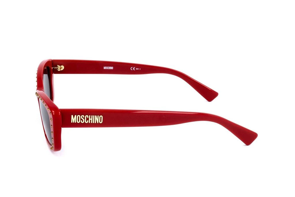 商品Moschino|Moschino Eyewear Cat-Eye Frame Studded Sunglasses,价格¥872,第3张图片详细描述