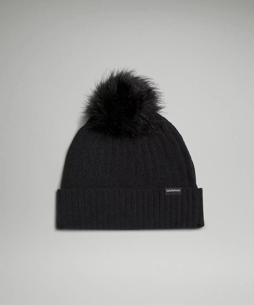 商品Lululemon|Women's Cable Knit Pom Beanie,价格¥320,第1张图片