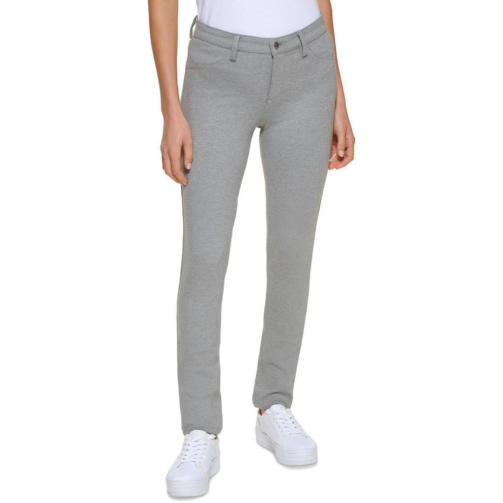 商品Calvin Klein|Calvin Klein Womens Heathered High Rise Skinny Pants,价格¥298,第1张图片