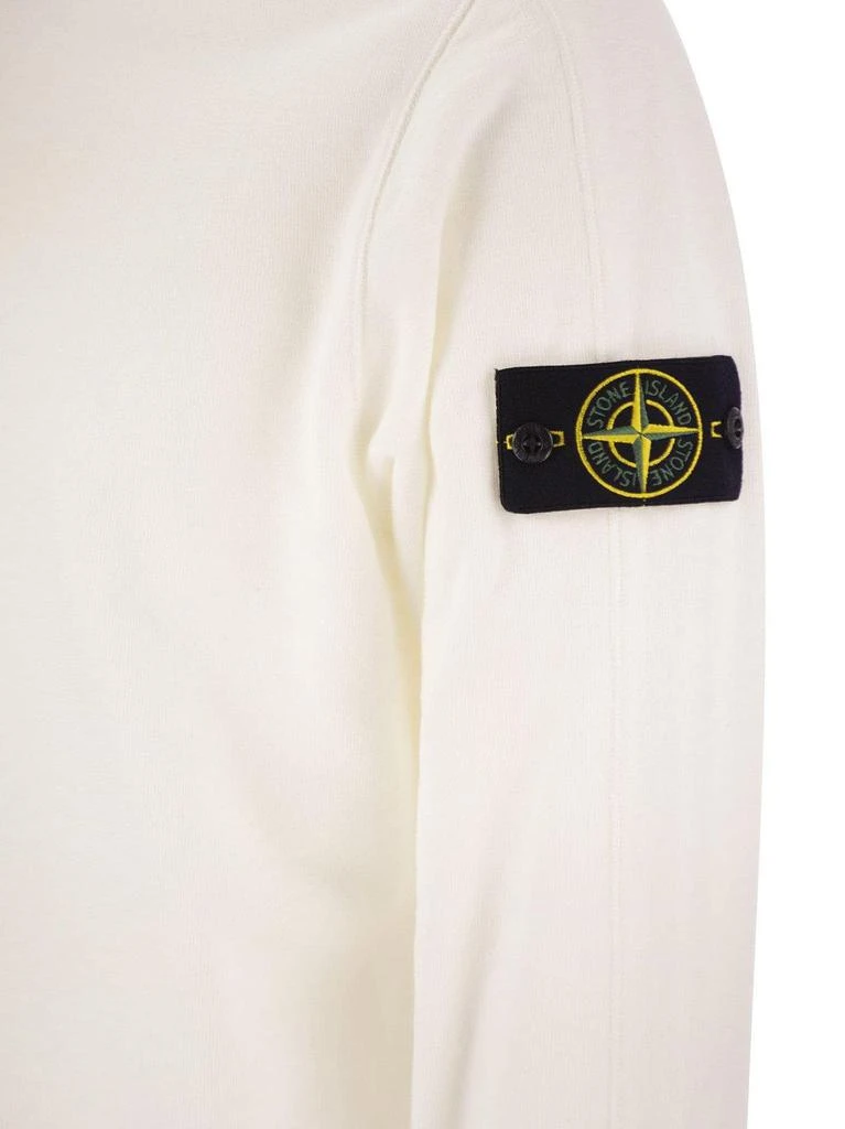 商品Stone Island|Logo Patch Crewneck Sweatshirt,价格¥2588,第4张图片详细描述