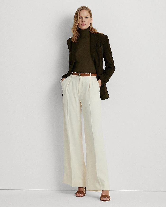 商品Ralph Lauren|Pleated High Rise Wide Leg Pants,价格¥1317,第2张图片详细描述