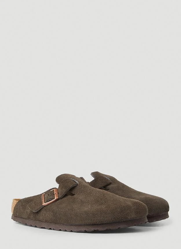 商品Birkenstock|Boston Mules in Brown,价格¥1313,第2张图片详细描述