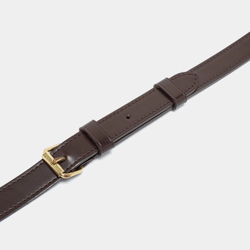 商品[二手商品] Louis Vuitton|Louis Vuitton Dark Brown Leather Adjustable Shoulder Bag Strap,价格¥2497,第2张图片详细描述