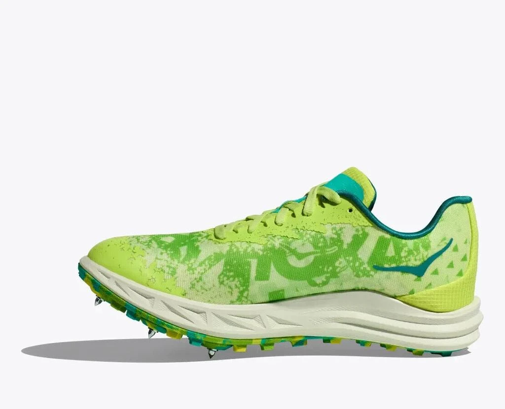商品Hoka One One|Crescendo XC Men US 11.5 Lettuce Electric Lime Spikes Cleats TF1723,价格¥1055,第3张图片详细描述