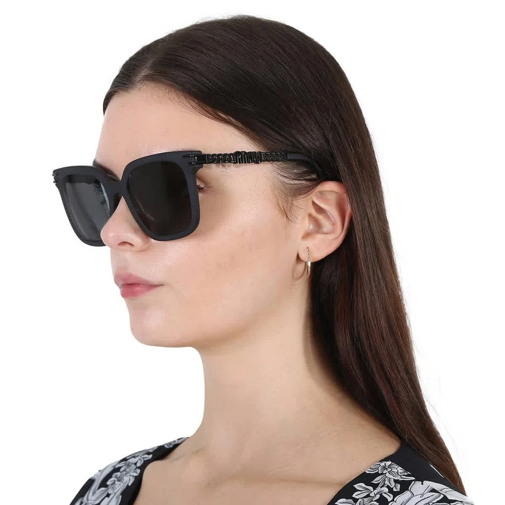 商品Miu Miu|Dark Grey Square Ladies Sunglasses MU 13WS 1BO5S0 55,价格¥1462,第2张图片详细描述