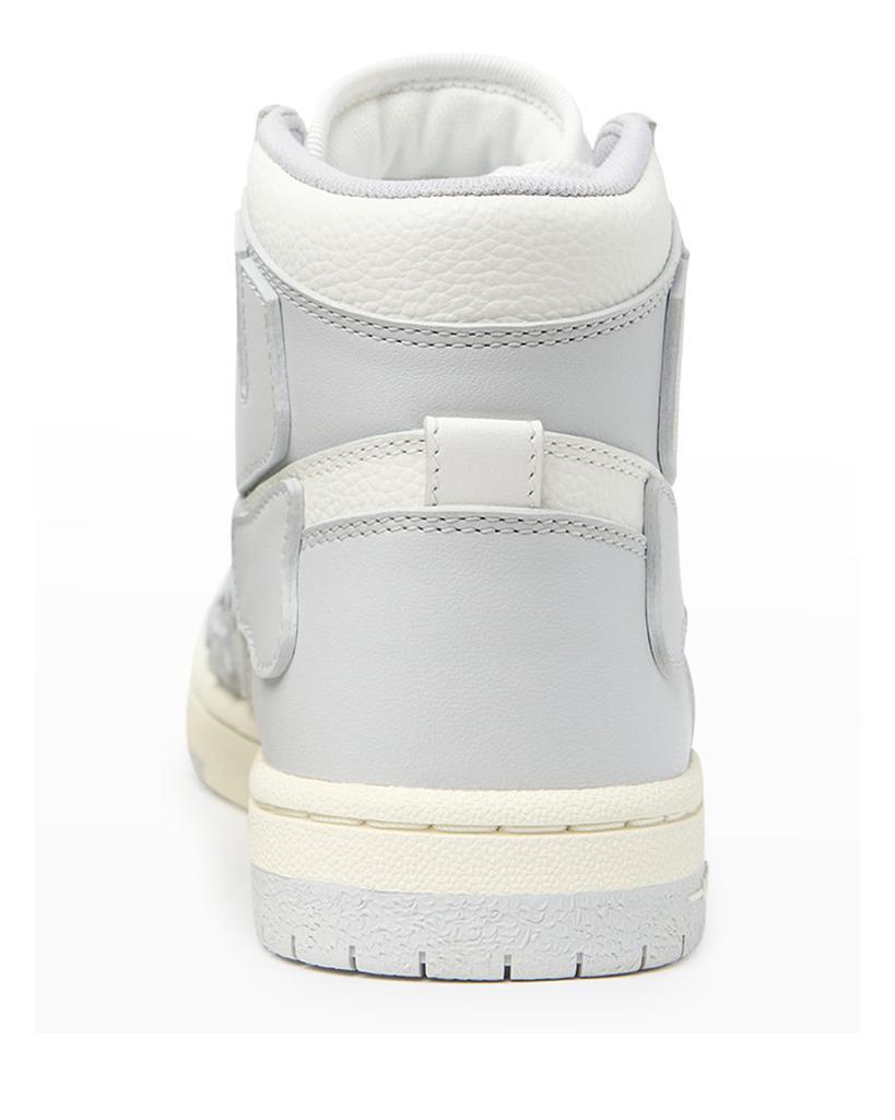 商品AMIRI|Skel Bicolor Leather High-Top Sneakers,价格¥4873,第5张图片详细描述