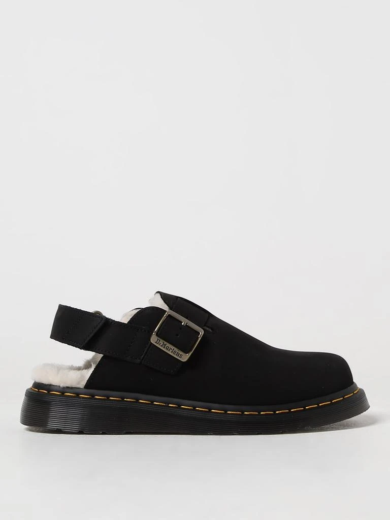 商品Dr. Martens|Dr.Martens Jorge II suede mules with buckle,价格¥540,第1张图片