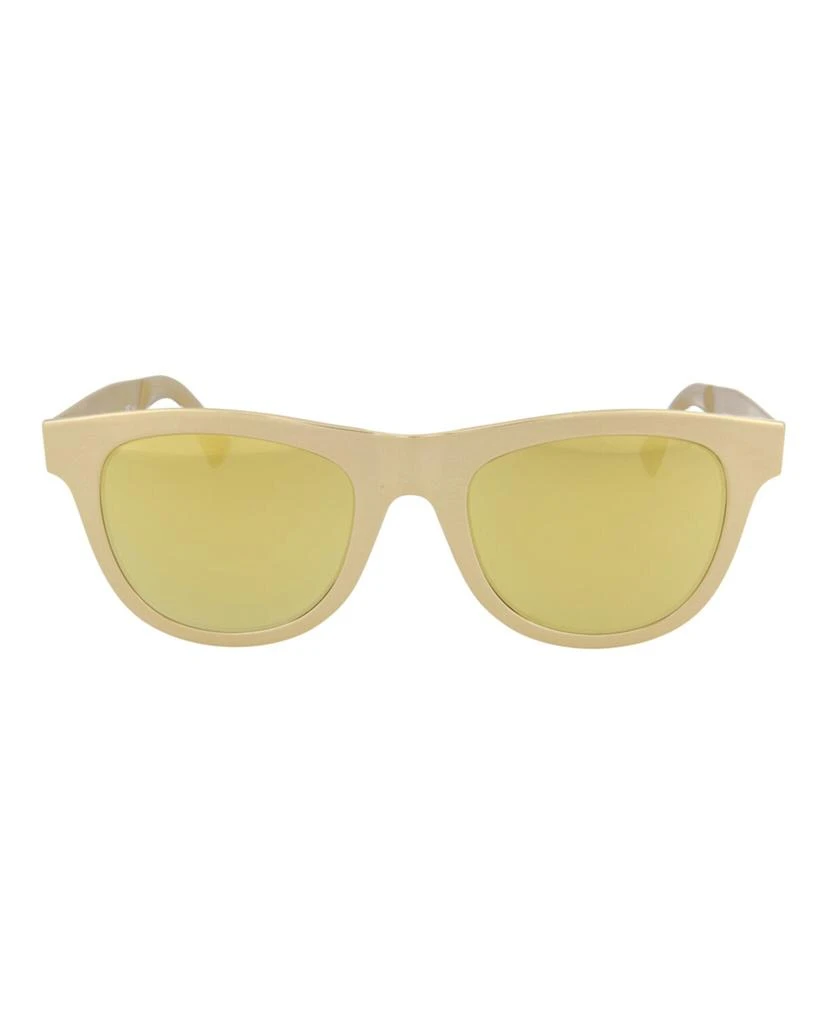 商品Bottega Veneta|Round/Oval-Frame Alluminium Sunglasses,价格¥1590,第1张图片