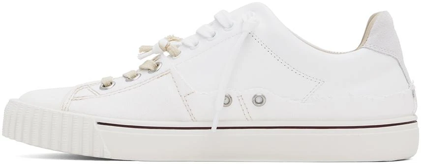 商品MAISON MARGIELA|White New Evolution Sneakers,价格¥4360,第3张图片详细描述