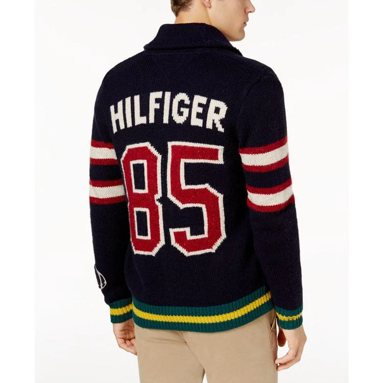 商品Tommy Hilfiger|Sunday 男士渔夫毛衣开衫,价格¥1115,第2张图片详细描述