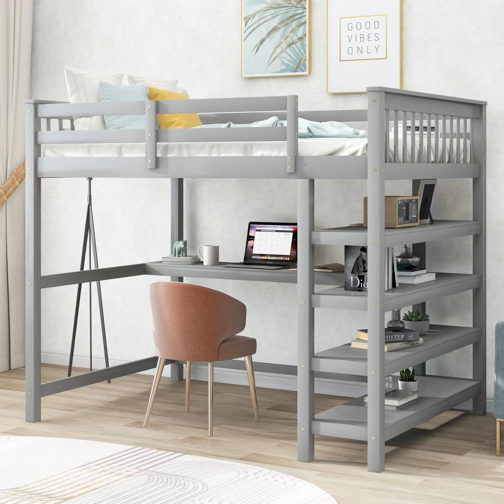 商品Simplie Fun|Bed in Pine,价格¥7851,第1张图片