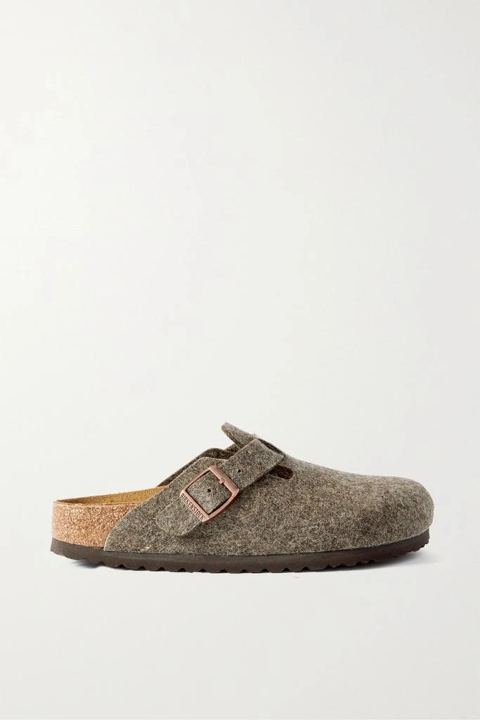 商品Birkenstock|Boston 羊毛毡木屐  - IT41,价格¥721,第1张图片