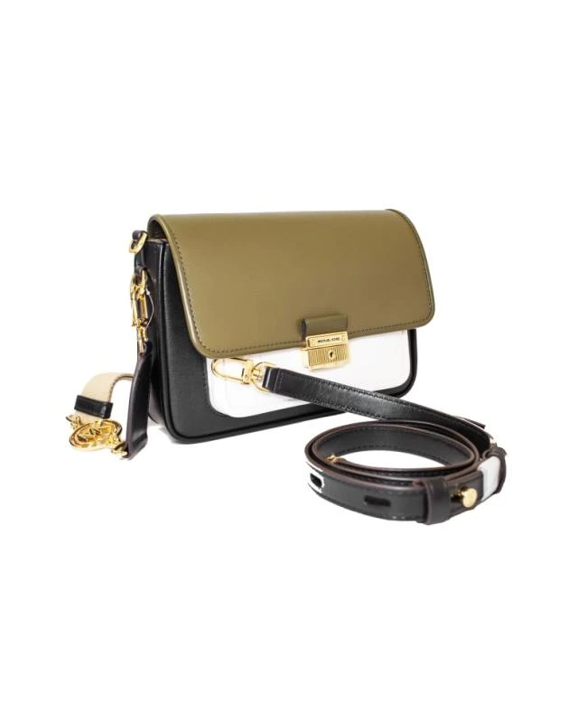 商品Michael Kors|Michael Kors Brandshaw Medium Color-Block Leather Women's Crossbody Bag 30T1G2BM2L-315,价格¥1005,第2张图片详细描述