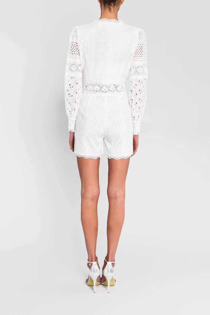 商品True Decadence|True decadence white broderie long sleeve playsuit,价格¥1087,第2张图片详细描述