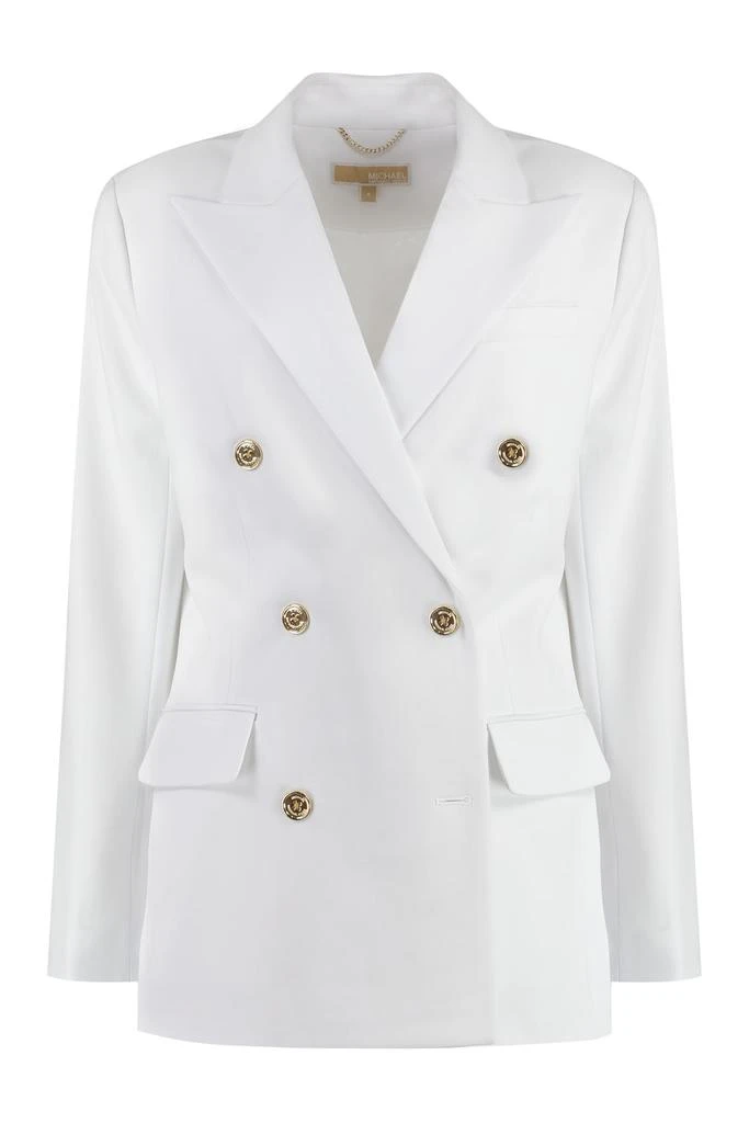 商品Michael Kors|Double-breasted Crepe Blazer,价格¥3324,第1张图片