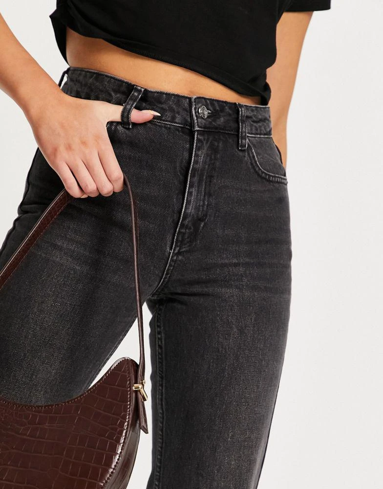 商品Topshop|Topshop 90s flare jeans in washed black,价格¥259,第2张图片详细描述