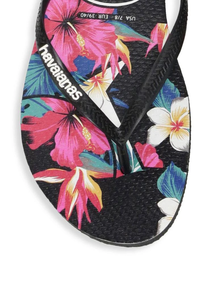 商品Havaianas|Slim Tropical Flip Flops,价格¥91,第4张图片详细描述