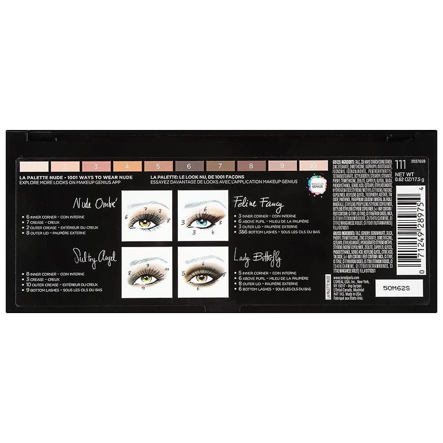 商品L'Oreal Paris|La Palette Eye Shadow,价格¥166,第3张图片详细描述