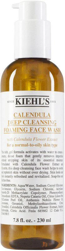 商品Kiehl's|Calendula Deep Cleansing Foaming Face Wash,价格¥269-¥418,第1张图片详细描述