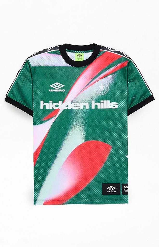 商品Umbro|x PacSun Palisades Hidden Hills Mesh Jersey,价格¥323,第1张图片