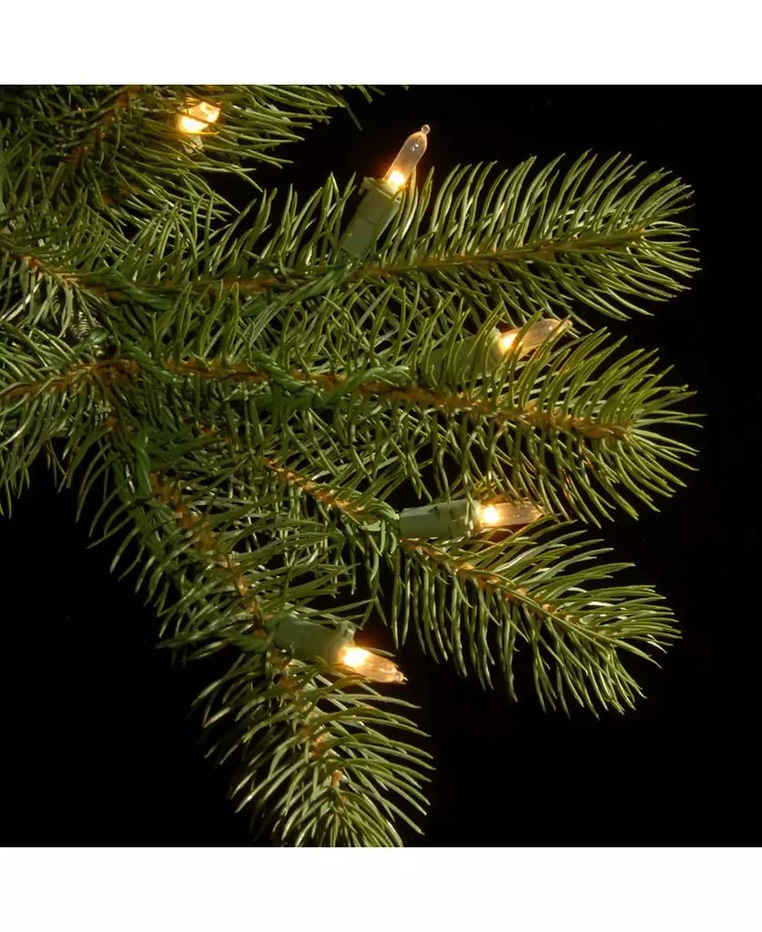 商品National Tree Company|National Tree 6.5' Feel Real Downswept Douglas Fir Pencil Slim Tree with 300 Clear Lights,价格¥1707,第2张图片详细描述