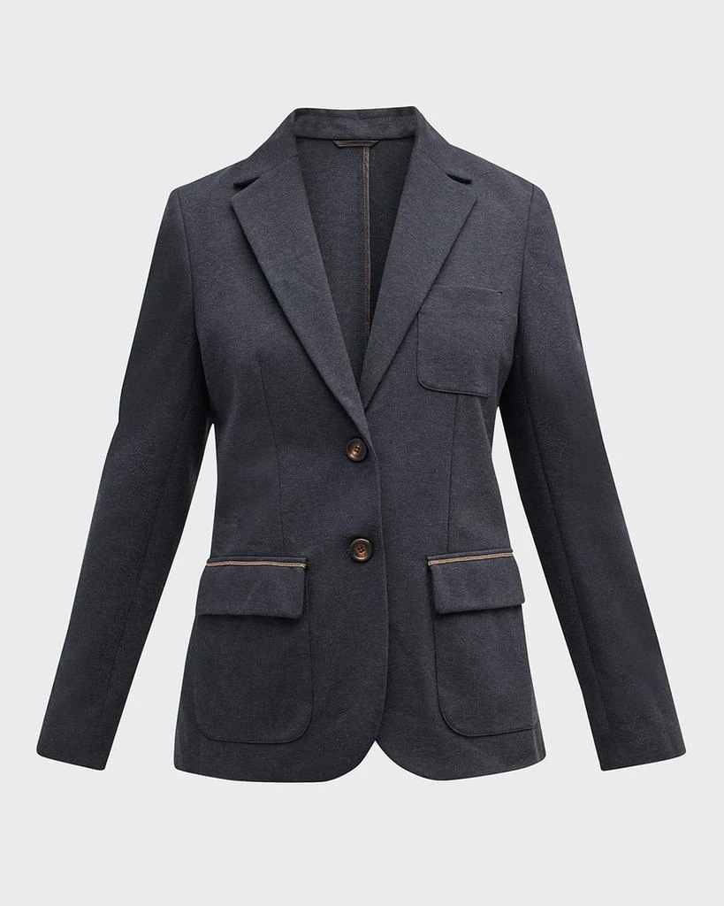 商品Brunello Cucinelli|Felpa Riding Jacket,价格¥9189,第2张图片详细描述