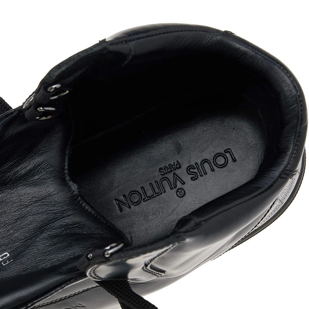 Louis Vuitton Black Leather And Damier Patent Leather High Top Sneakers Size 40.5 商品