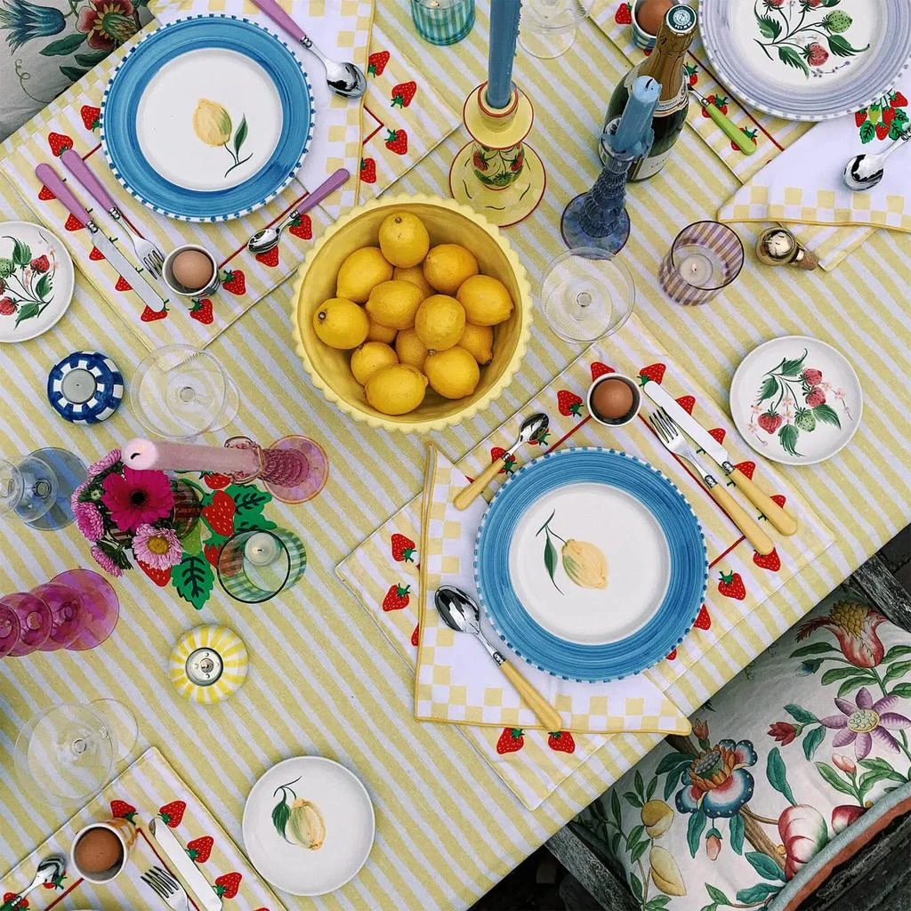 商品anna + nina|anna + nina Strawberry Fields Placemat,价格¥97,第3张图片详细描述