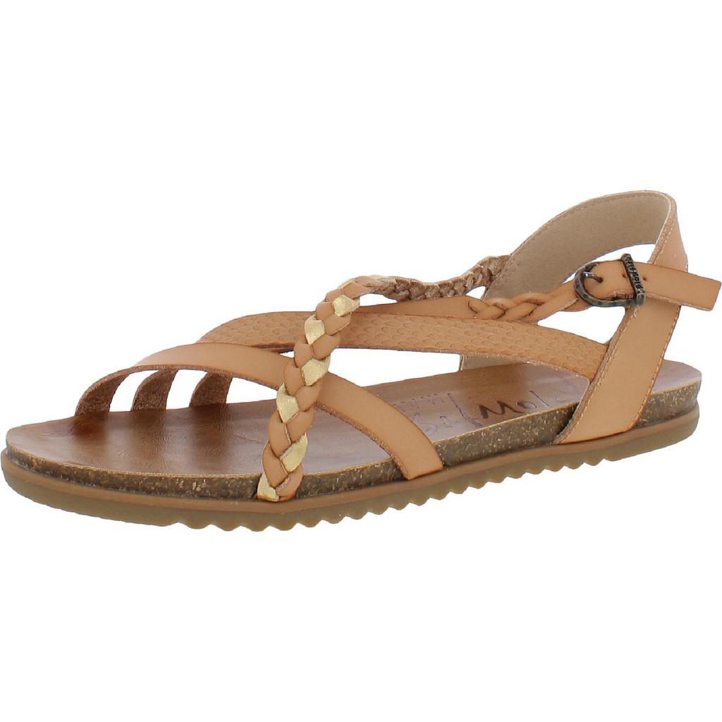 Blowfish Womens Maddi Vegan Open Toe Strappy Sandals商品第2张图片规格展示