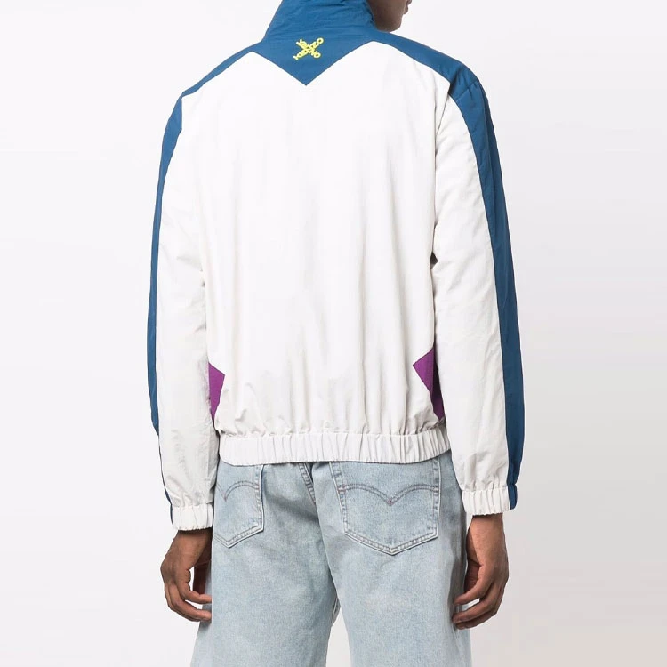 商品[国内直发] Kenzo|休闲拼色拉链运动夹克外套 男款 白色,价格¥1329,第6张图片详细描述