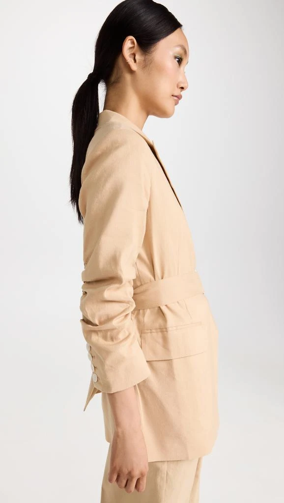 商品Derek Lam|Derek Lam 10 Crosby Harrison 褶皱袖西装外套,价格¥1107,第4张图片详细描述