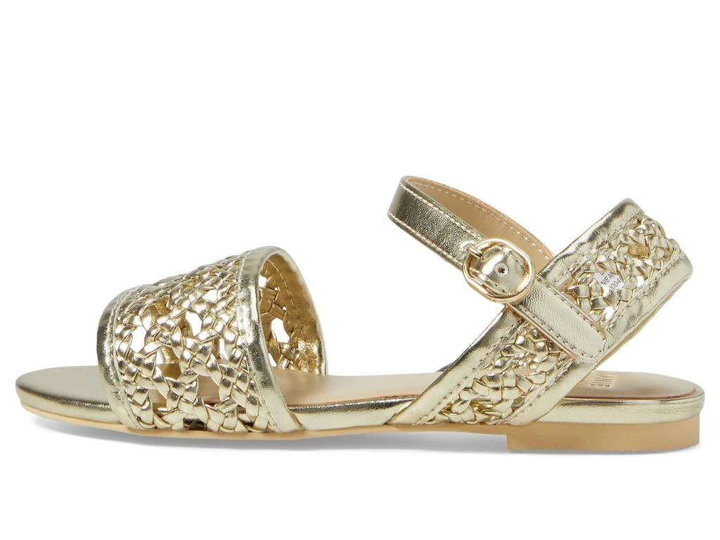 商品Janie and Jack|Metallic Basket Weave Sandals (Toddler/Little Kid/Big Kid),价格¥379,第4张图片详细描述