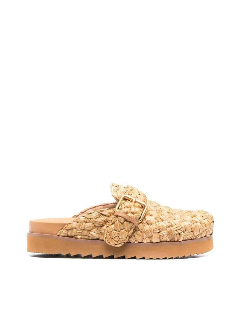 商品Ash|Ash Slippers In Raffia,价格¥2064,第1张图片