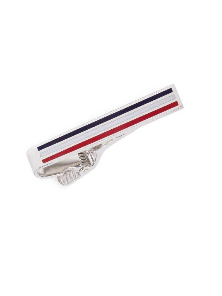 商品Thom Browne|Striped Sterling Silver Tie Bar,价格¥3185,第1张图片