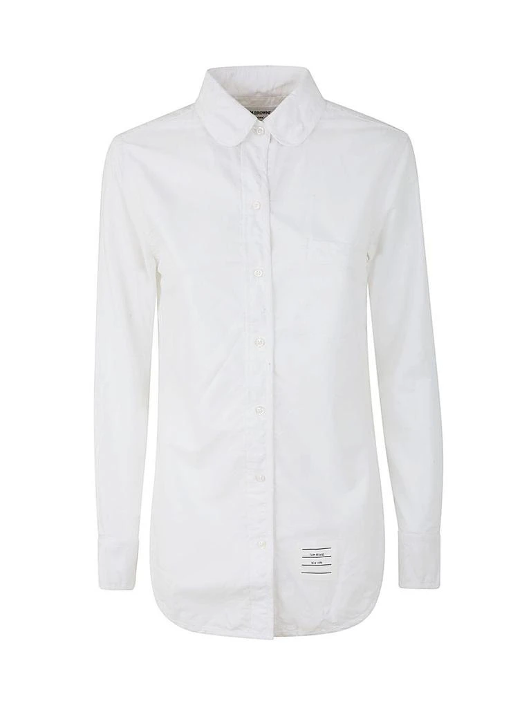 商品Thom Browne|Thom Browne Womens White Shirt,价格¥6134,第1张图片
