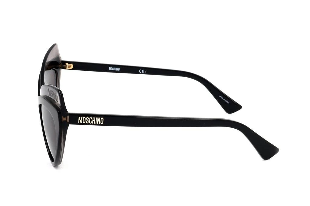 商品Moschino|Moschino Eyewear Double Cat-Eye Frame Tinted Sunglasses,价格¥775,第3张图片详细描述