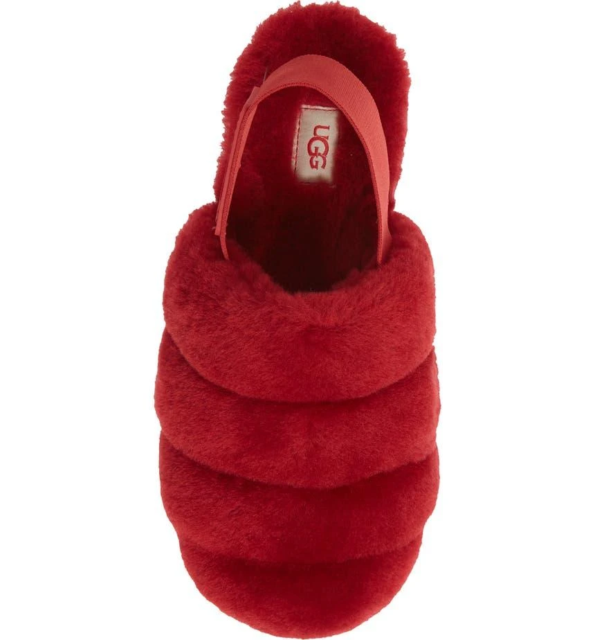 商品UGG|Super Fluff Genuine Shearling Slingback Slipper,价格¥410,第5张图片详细描述