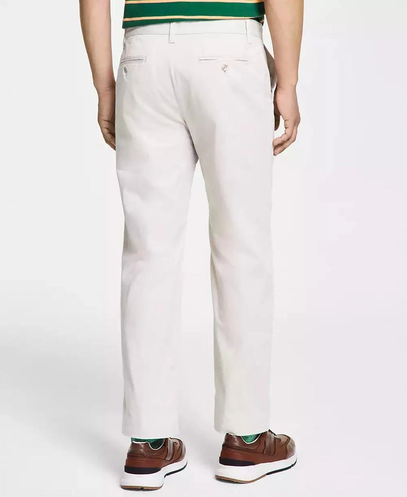 商品Nautica|Men's Classic-Fit Stretch Solid Flat-Front Chino Deck Pants,价格¥623,第2张图片详细描述