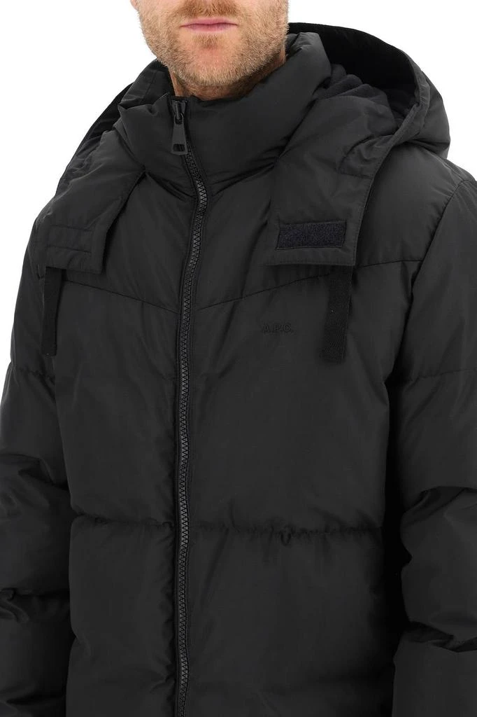 商品A.P.C.|JEREMY LONG RIPSTOP DOWN JACKET,价格�¥3228,第5张图片详细描述