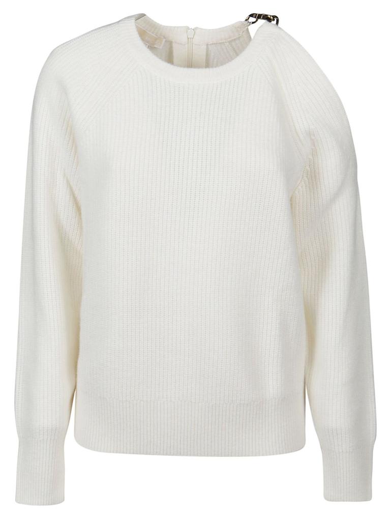 Michael Kors Womens White Other Materials Sweater商品第1张图片规格展示