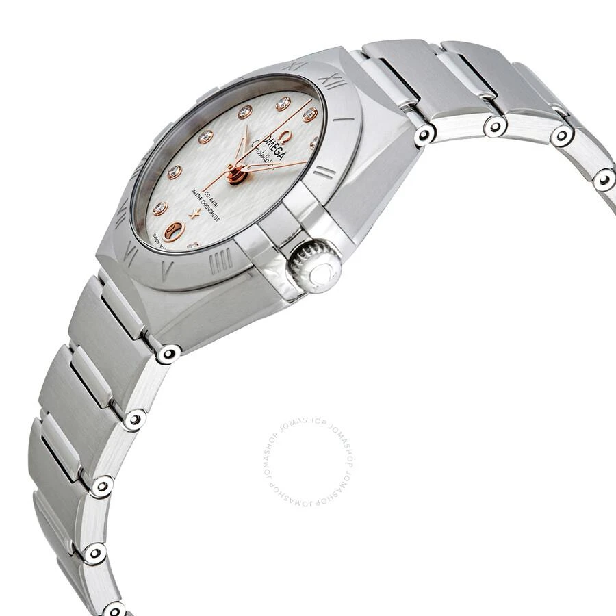 商品Omega|Constellation Automatic Diamond Silver Dial Ladies Watch 131.10.29.20.52.001,价格¥37694,第2张图片详细描述