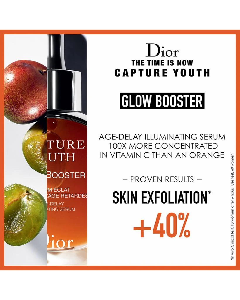 商品Dior|Capture Youth Glow Booster Age Delay Illuminating Serum, 1 oz,价格¥850,第5张图片详细描述