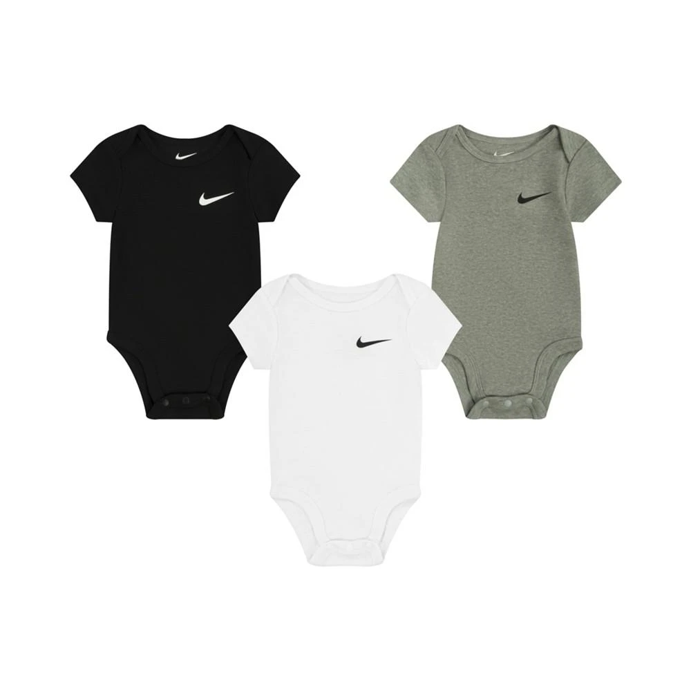 商品NIKE|Baby Boys or Baby Girls Mini Me Essential Bodysuits, Pack of 3,价格¥180,第2张图片详细描述