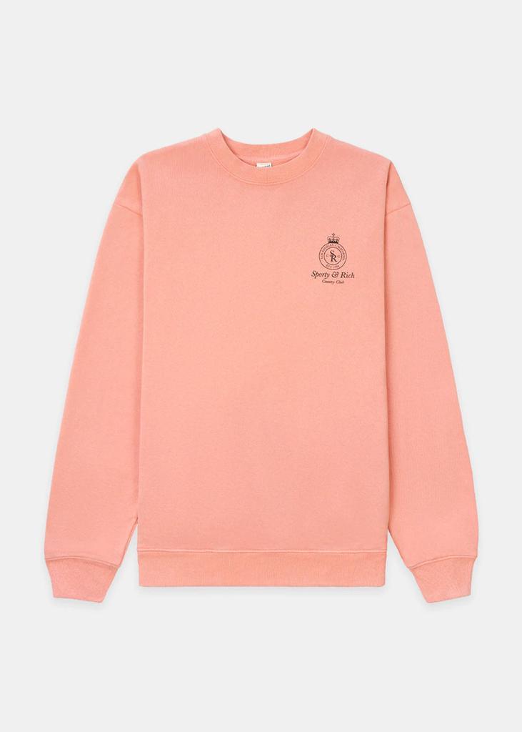 商品Sporty & Rich|Grapefruit Crown Sweatshirt,价格¥1056,第1张图片