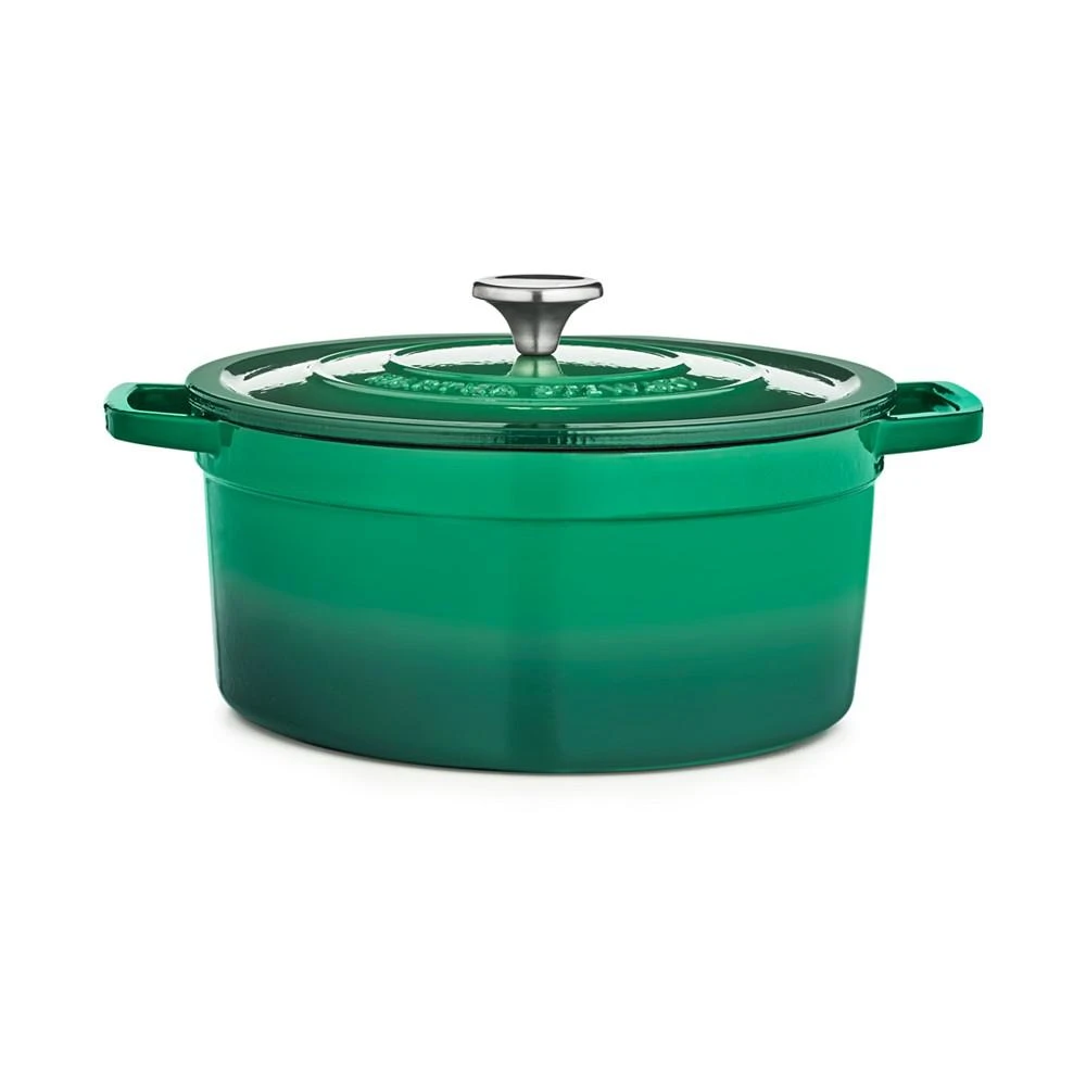 商品Martha Stewart|6-Qt. 珐琅铸铁锅,价格¥539,第1张图片