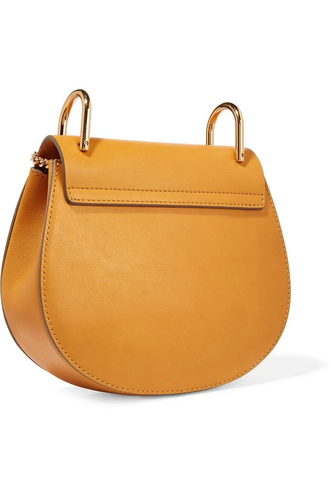 商品Chloé|Drew mini leather and suede 单肩包,价格¥9108,第3张图片详细描述