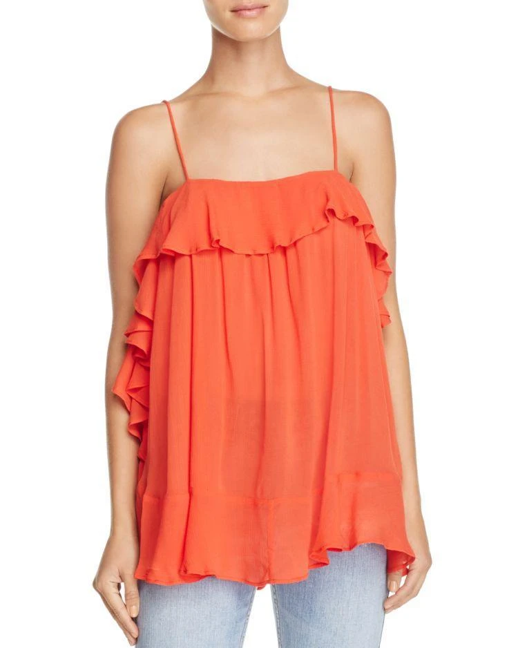 商品Free People|Free People Cascades Ruffle Camisole  ,价格¥263,第1张图片