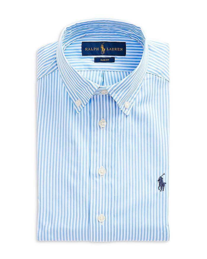 商品Ralph Lauren|Boys' Striped Cotton Shirt - Big Kid,价格¥349,第1张图片