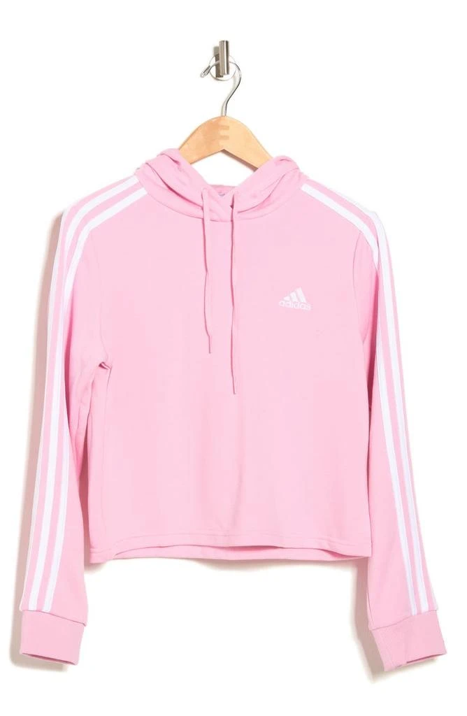 商品Adidas|Essentials 3-Stripes Cropped Hoodie,价格¥249,第3张图片详细描述